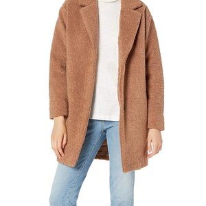 Daily Ritual Brown Teddy Jacket